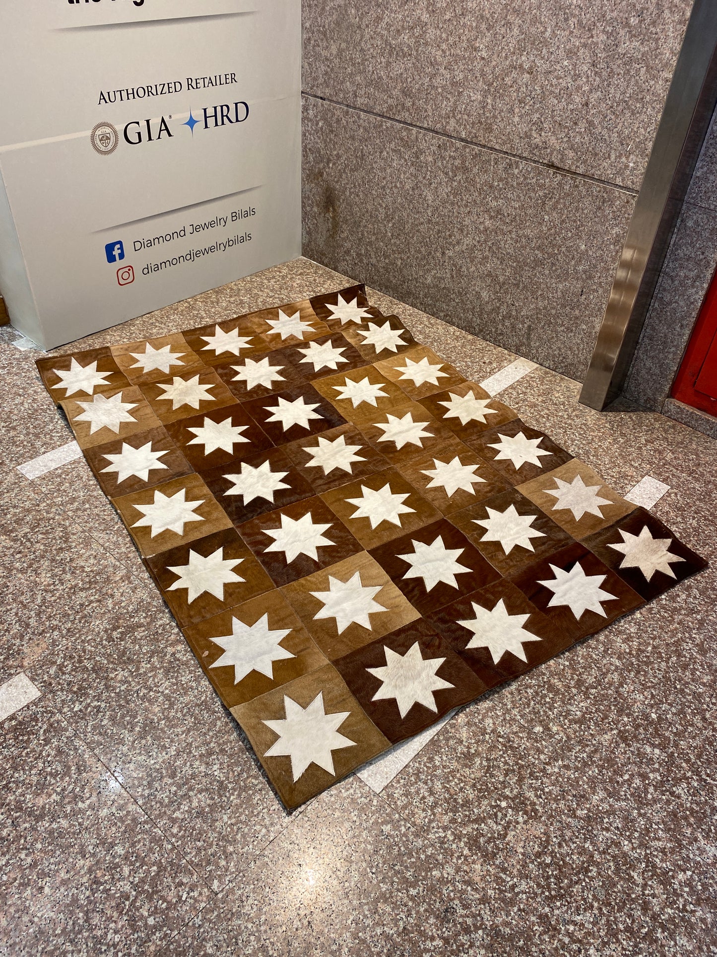 Estrella – Cow Skin Patch Work Rug (4 x 6 ft)