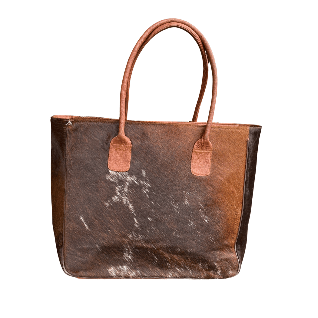 Genuine Cowhide Tote – Large Leather Shoulder Bag