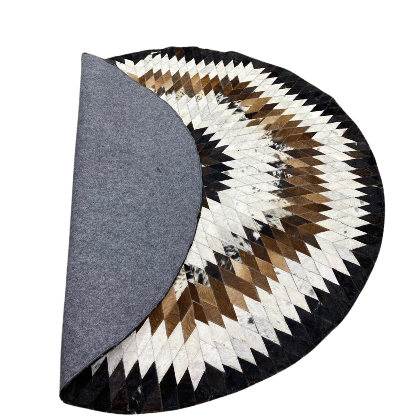 Cow Skin Patch Work Rugs