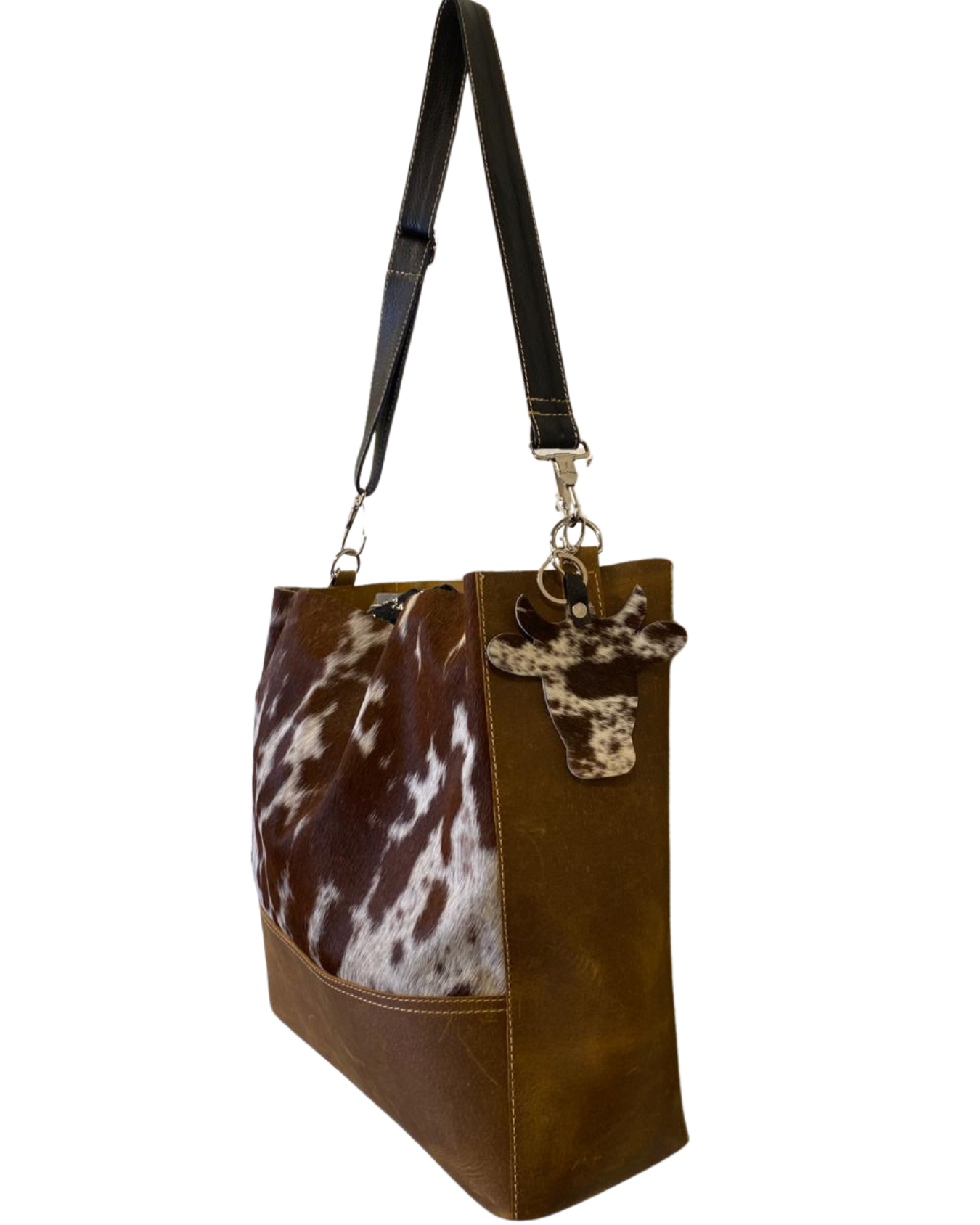 Cowhide Tote Bag Pony Skin Crossbody