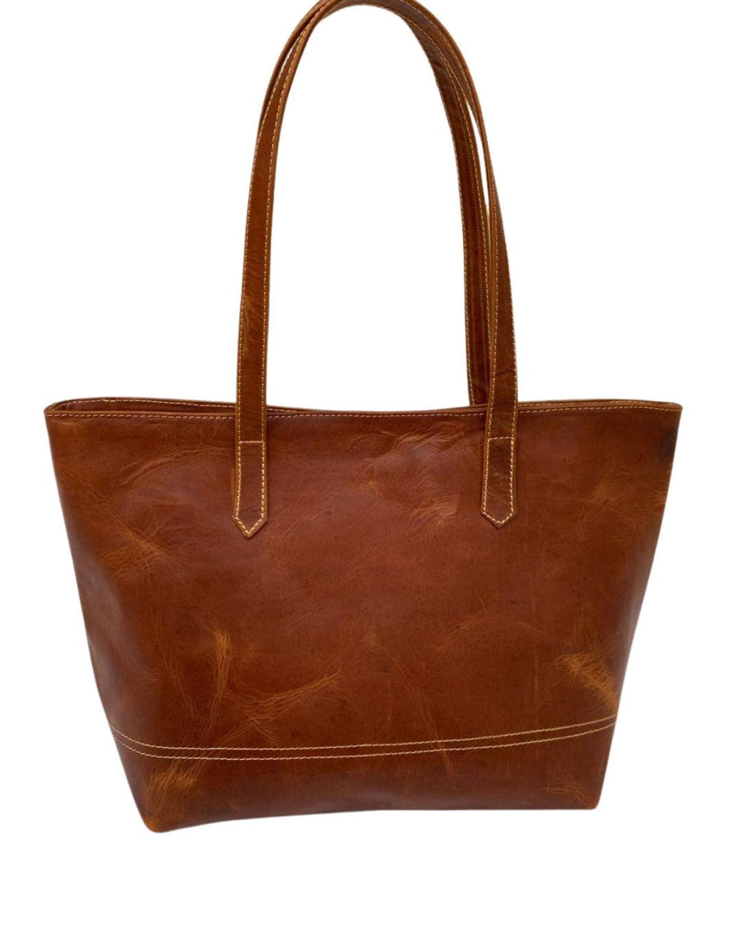 Leather Tote Bag Crazy Horse