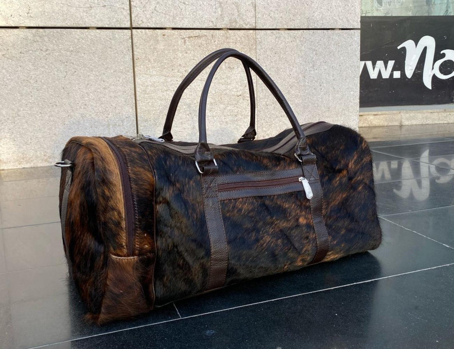 Rustic Holdall Overnight Travel Bag