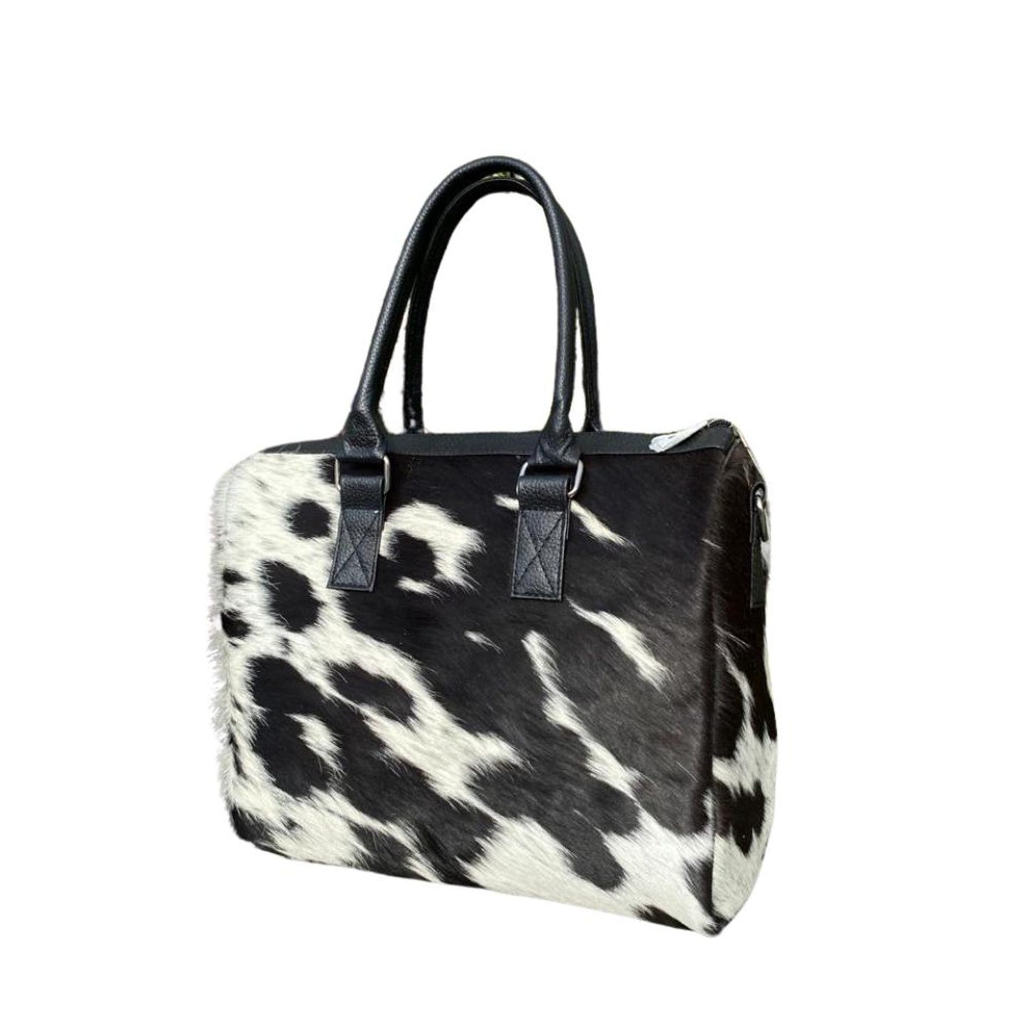 Handmade Cowhide Tote Bag | Hair-On Hide Purse