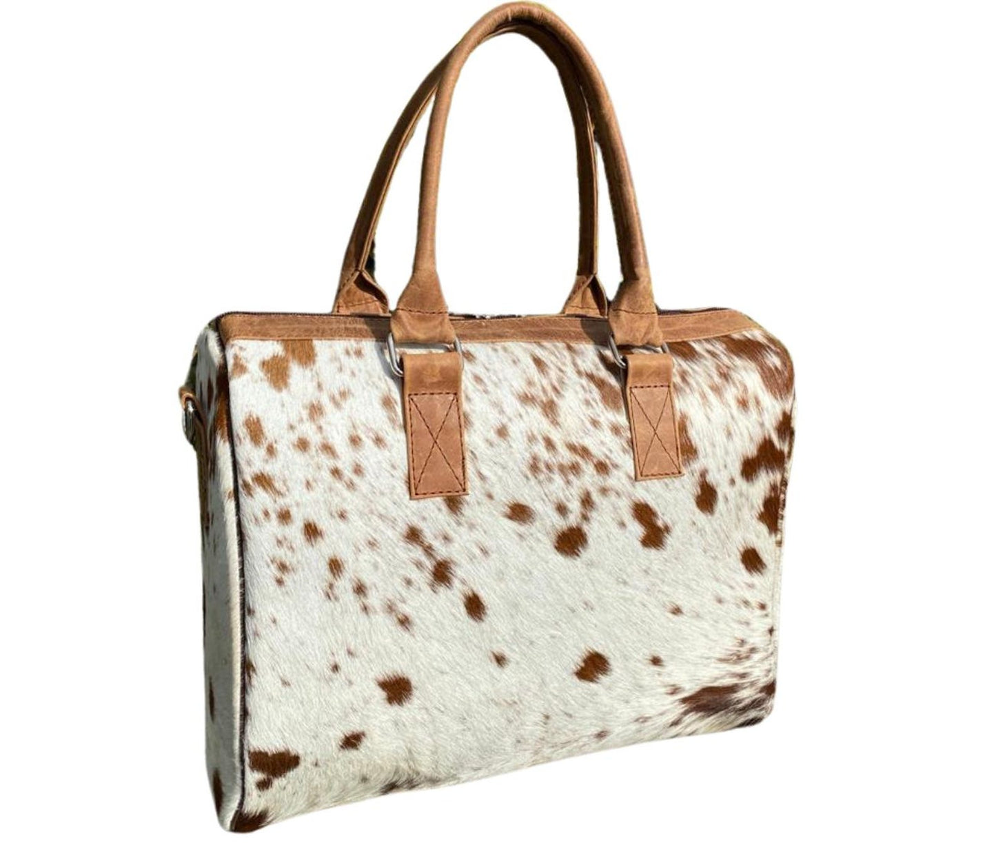 Handmade Cowhide Tote Bag | Hair-On Hide Purse
