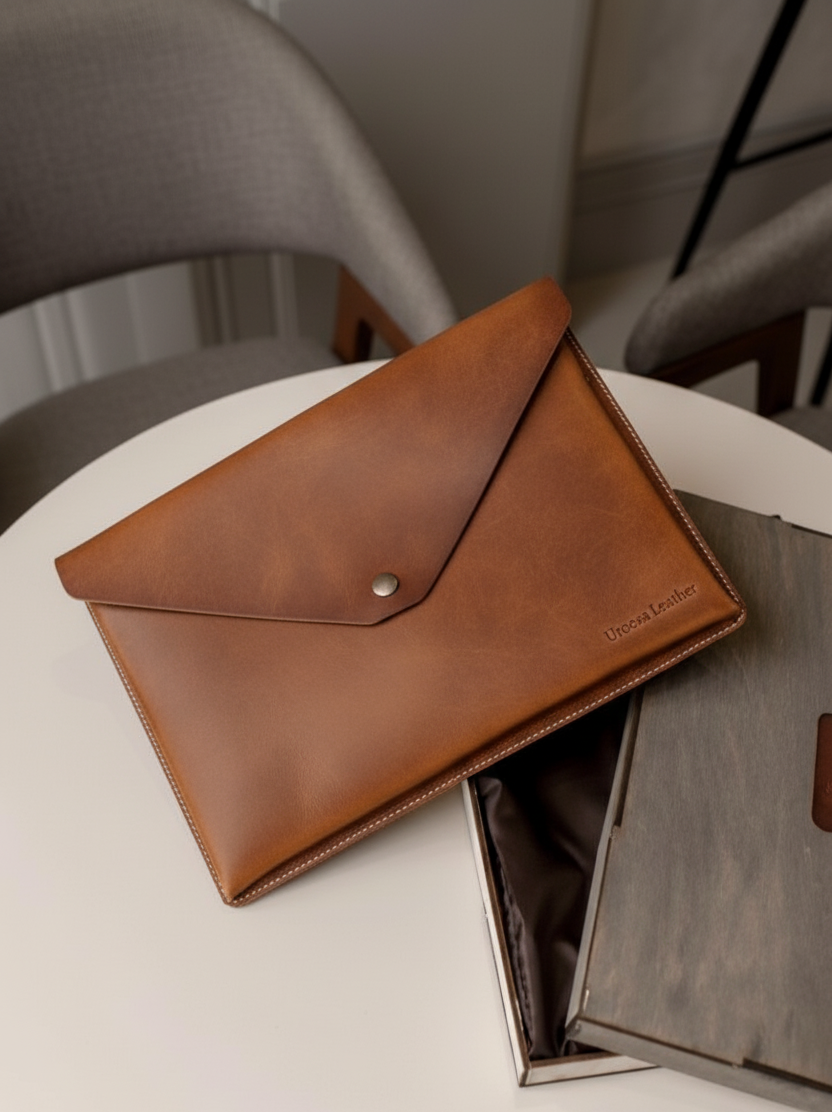 Siena – Vintage Cow Leather Document Case