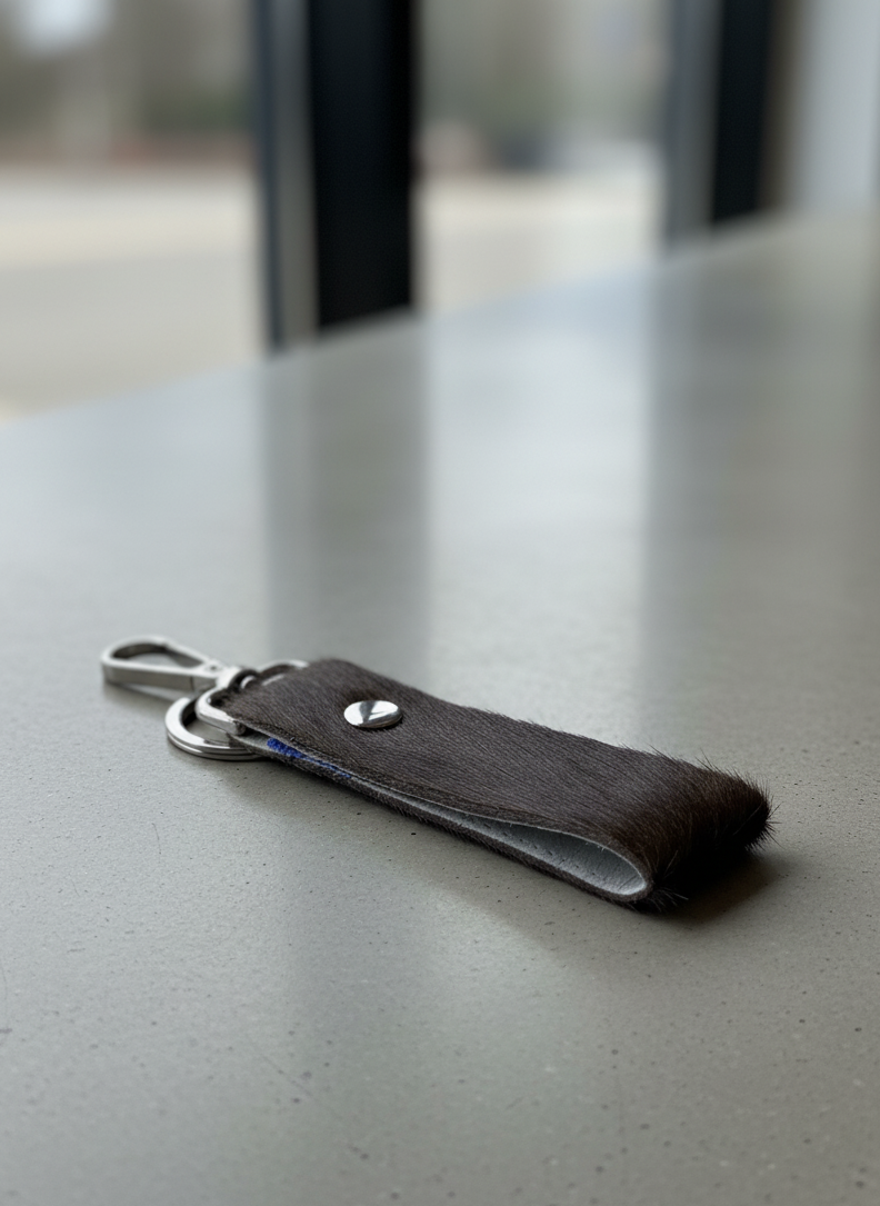 Hairo – Hair-On Cow Leather Key Chain