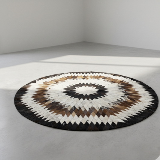Cow Skin Patch Work Rugs