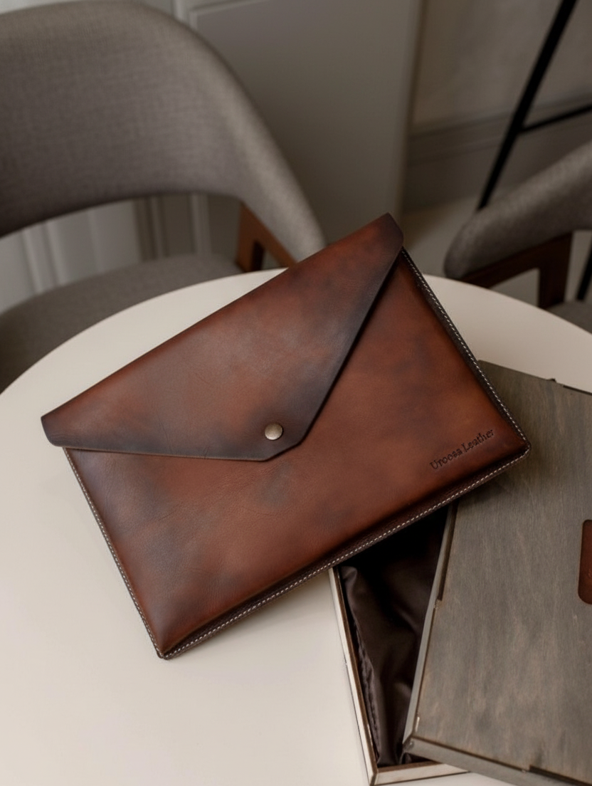 Siena – Vintage Cow Leather Document Case