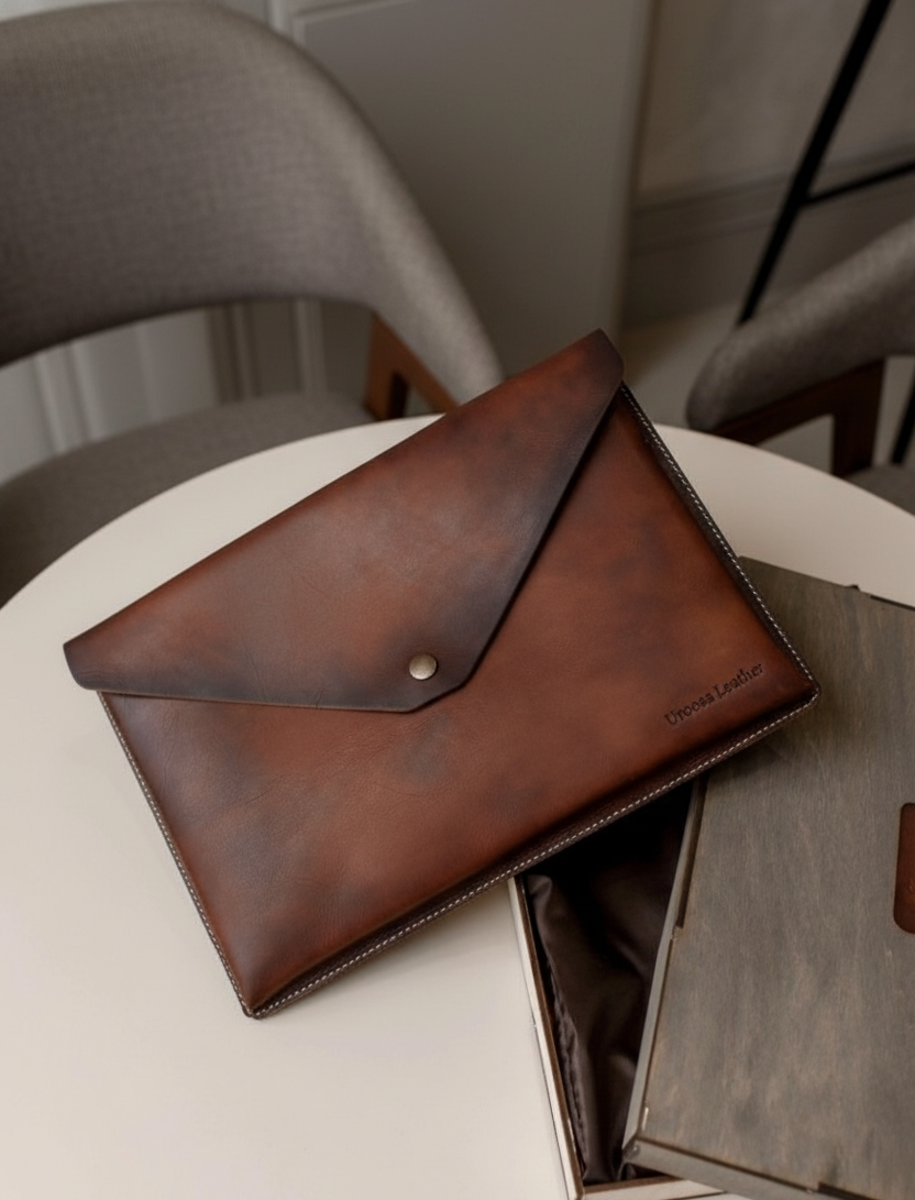 Siena – Vintage Cow Leather Document Case