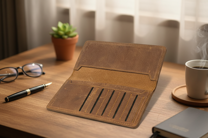 Vintage Clásico Long Wallet – Crazy Horse Leather