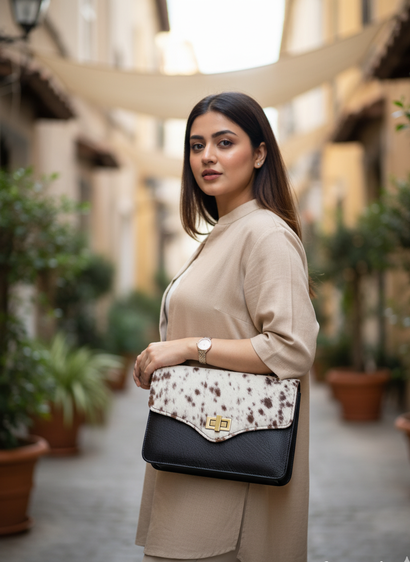Bolsa Vaquera – Cowhide Crossbody Bag