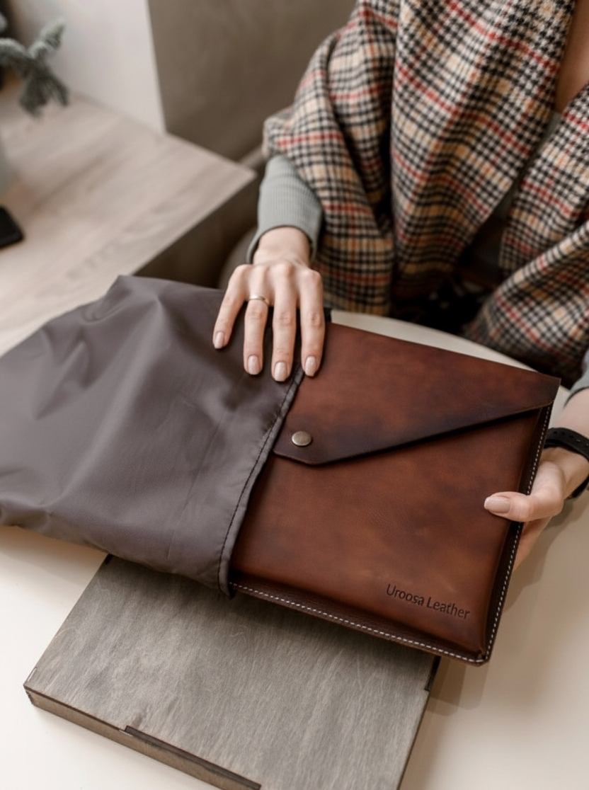 Siena – Vintage Cow Leather Document Case