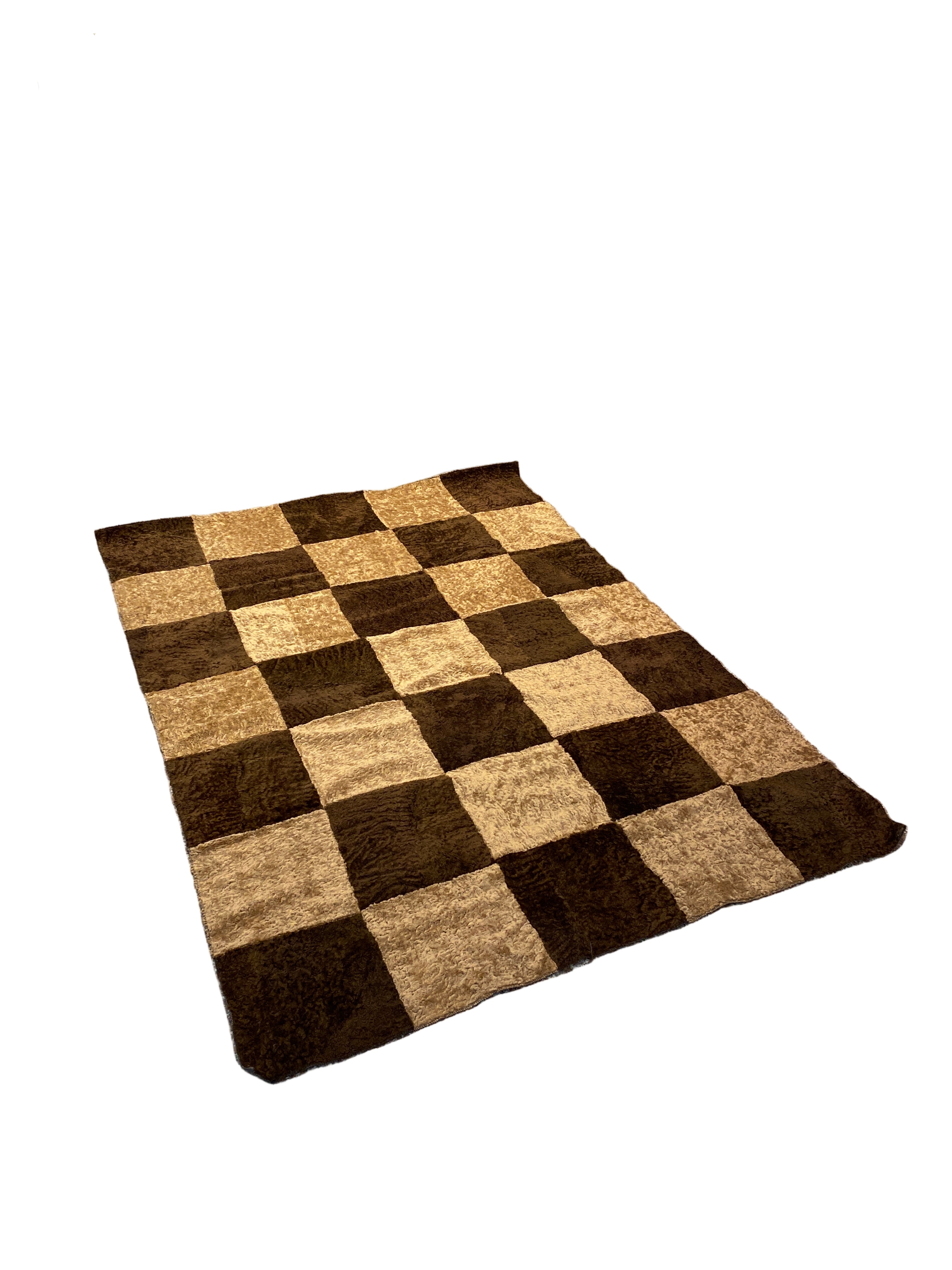 Desierto Camel Patchwork Rug – 4x6