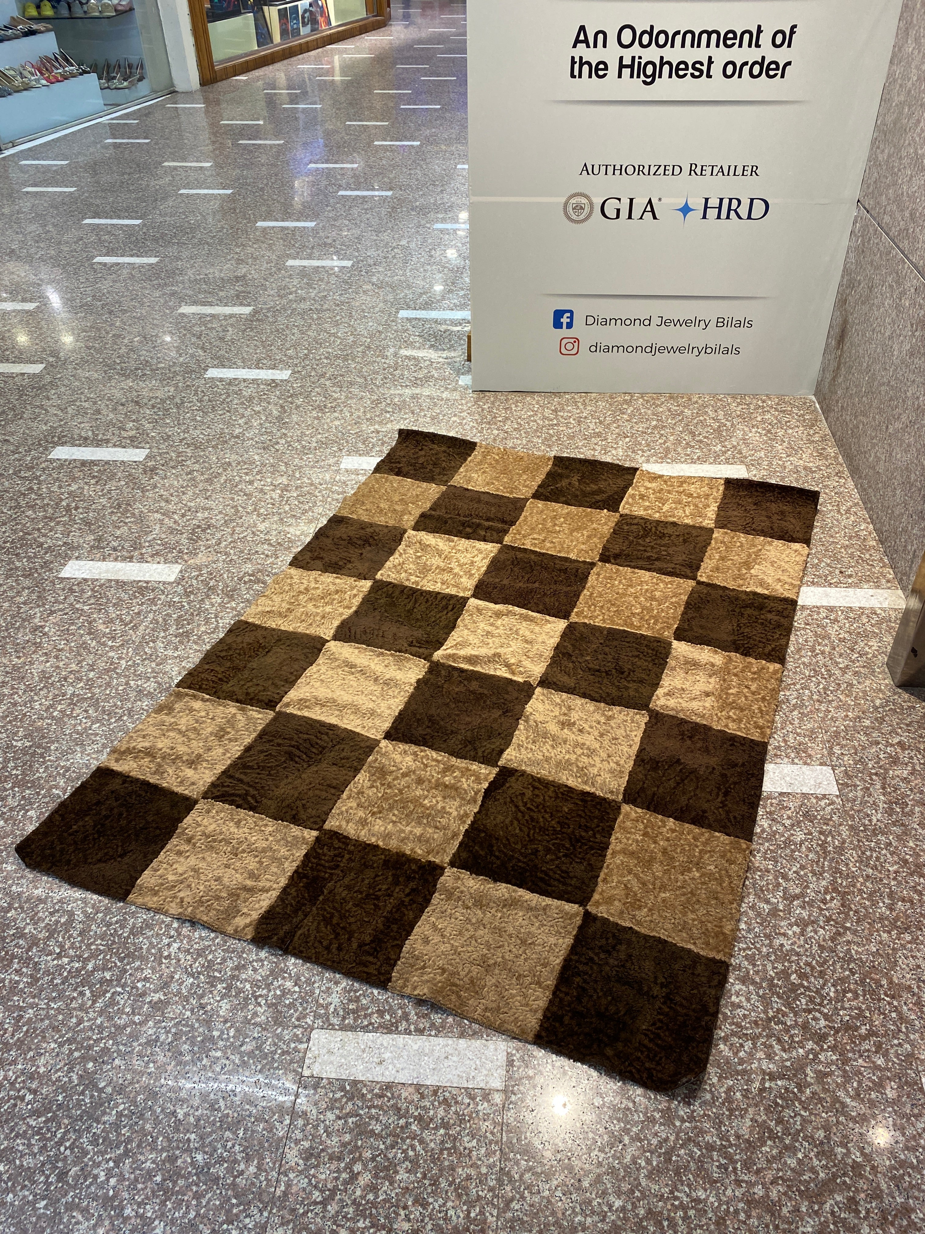 Desierto Camel Patchwork Rug – 4x6