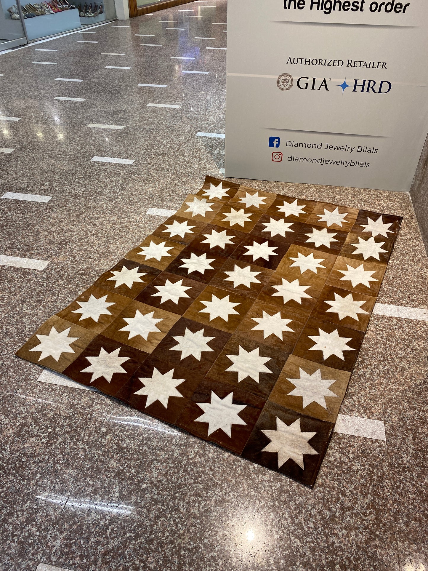 Estrella – Cow Skin Patch Work Rug (4 x 6 ft)