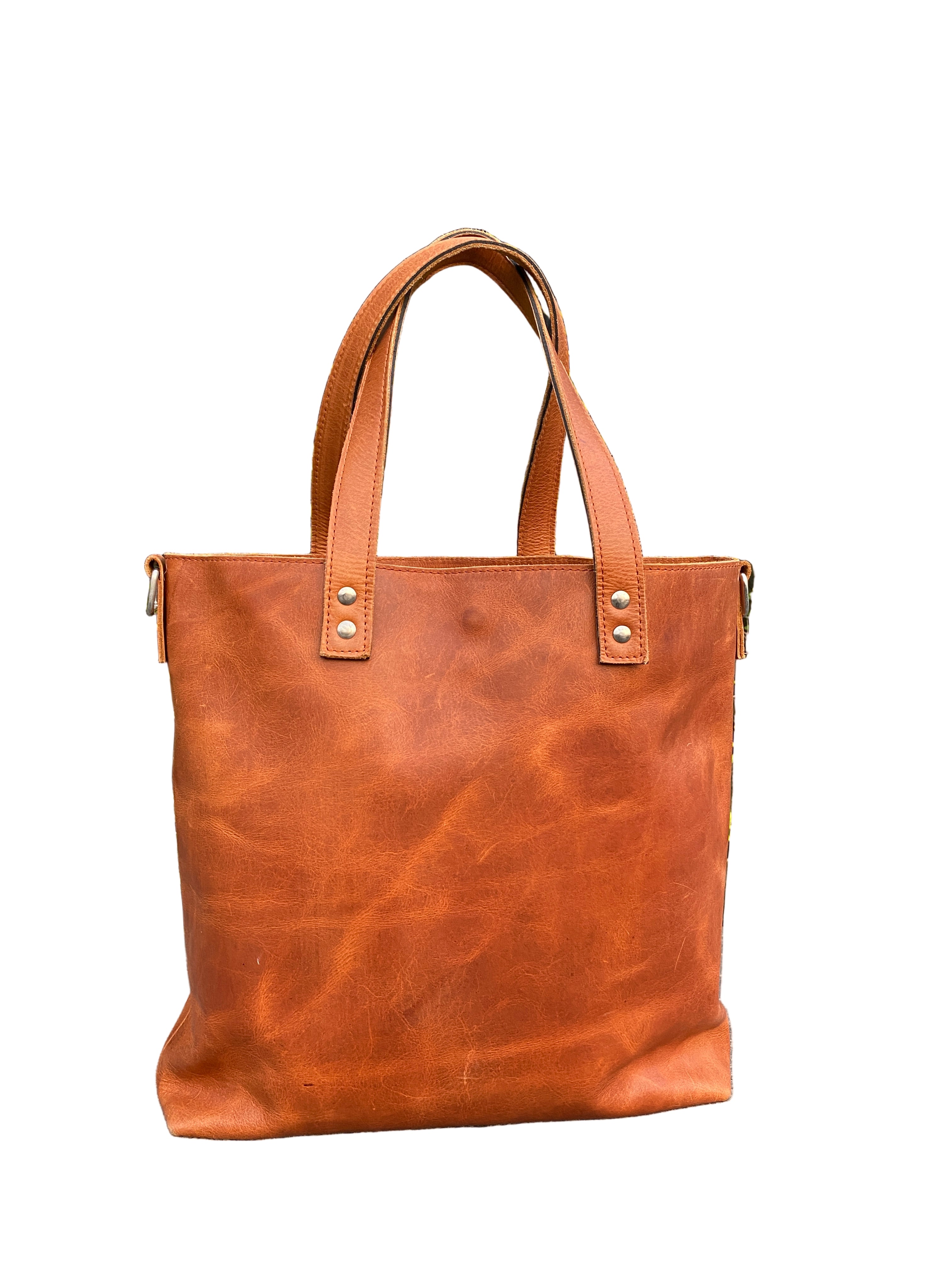 Crazy Horse Leather Tote Bag