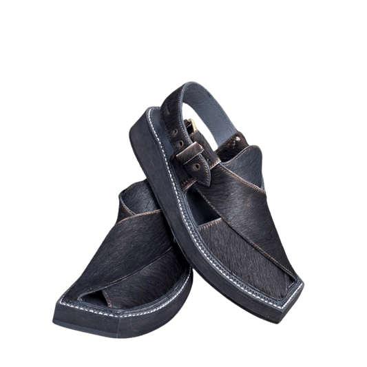 Kaptaan Peshawari Chappal | Handmade Pure Leather Sandals