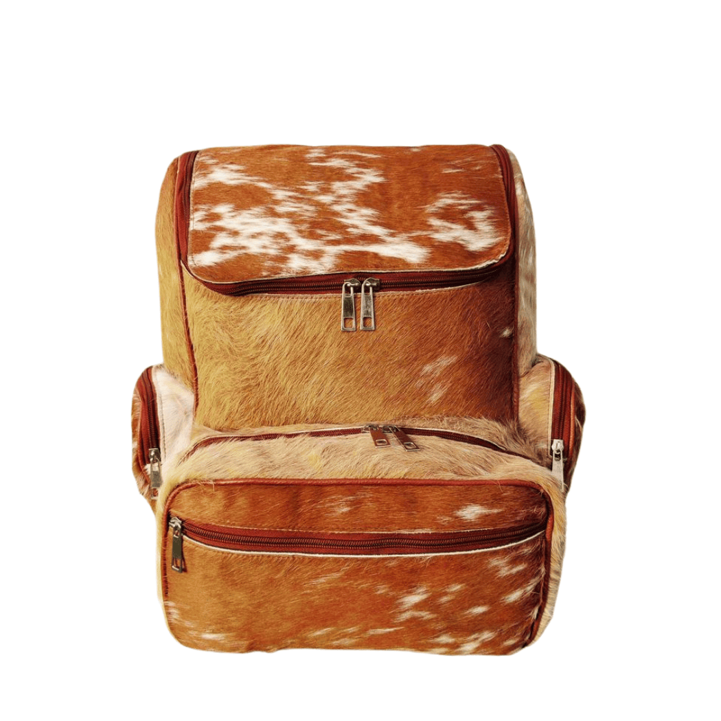 Sahara Luxe – Handmade Cowhide Backpack | Uroosa Leather