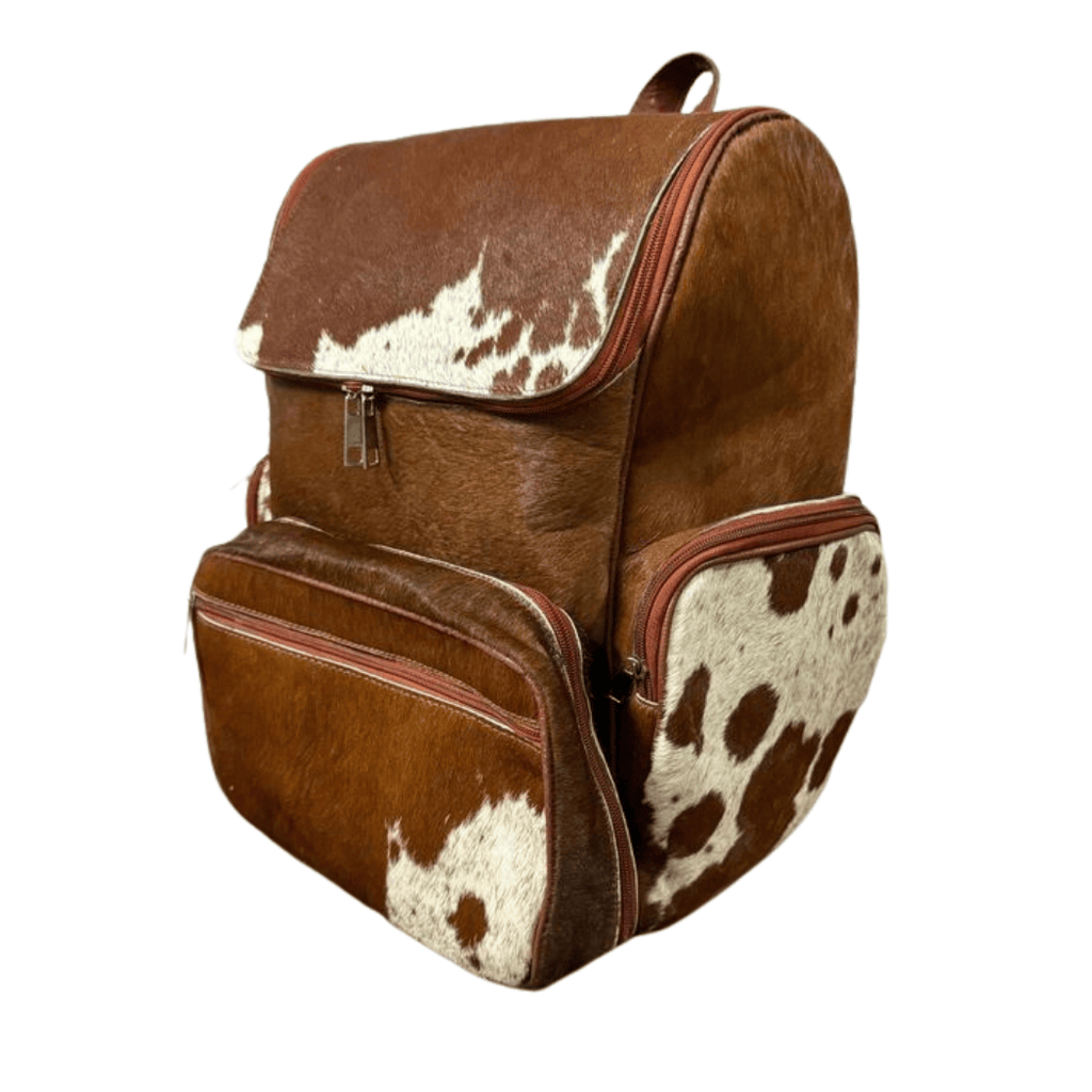 Urban Rider – Hair-on Cowhide Backpack | Uroosa Leather