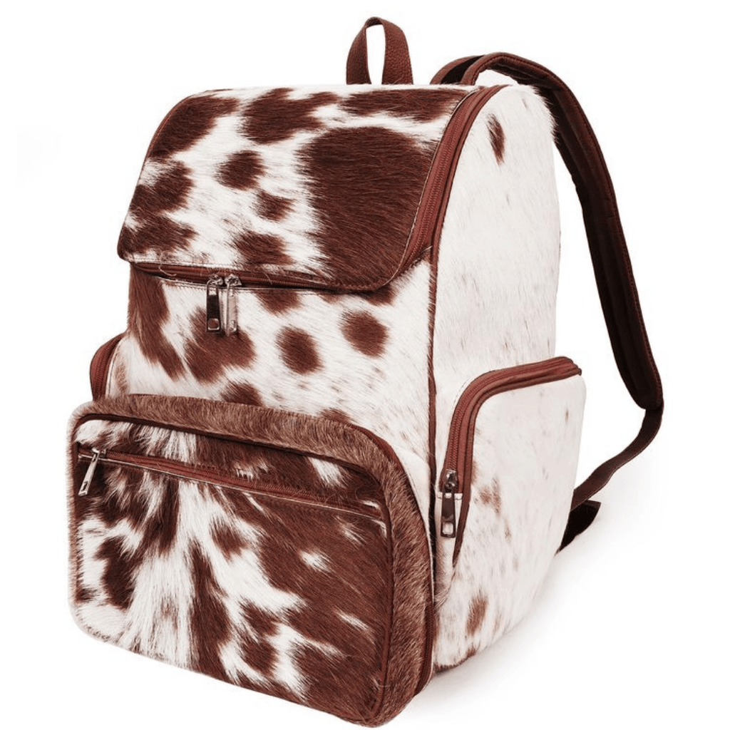 Nomad Edge – Natural Cowhide Backpack | Uroosa Leather
