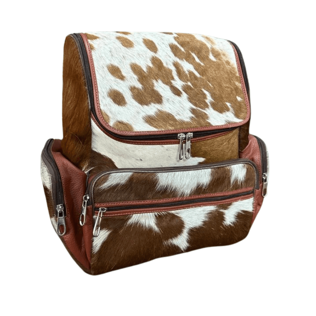 Rustic Trail – Cowhide Leather Backpack | Uroosa Leather