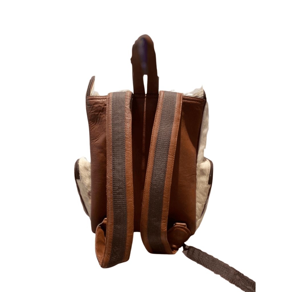 Nomad Edge – Natural Cowhide Backpack | Uroosa Leather