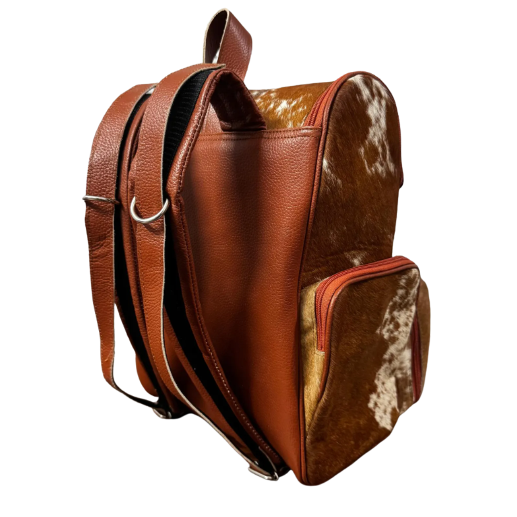 Sahara Luxe – Handmade Cowhide Backpack | Uroosa Leather