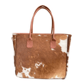 Large Handmade Cowhide Tote – Luxury Leather Bag | Uroosa Leather