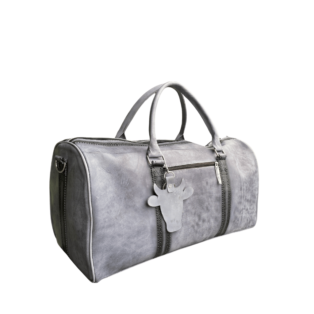 Vintage Cow Leather Duffel Bag – Crust Leather Travel Bag