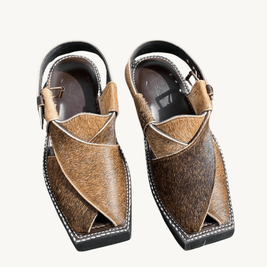 Kaptaan Peshawari Chappal | Uroosa Leather