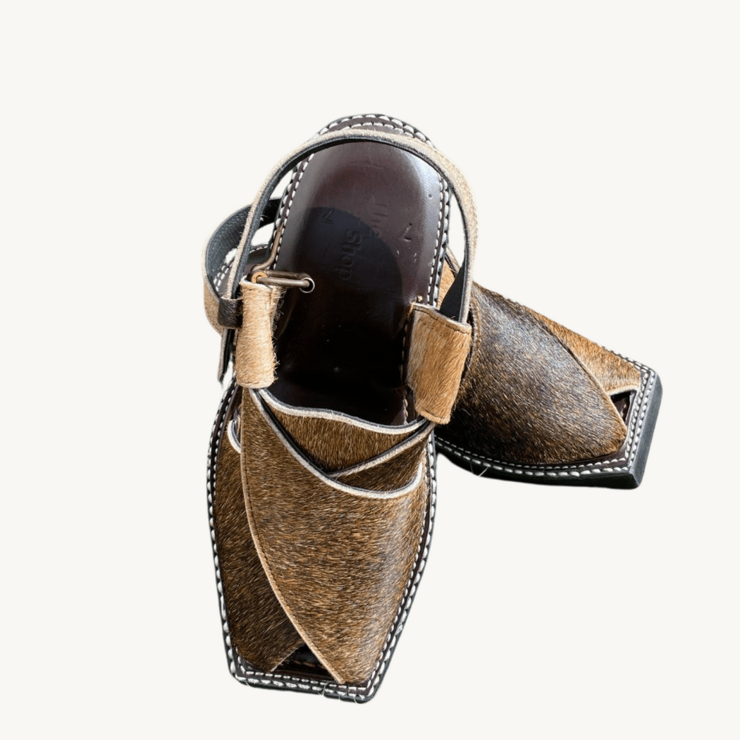Kaptaan Peshawari Chappal | Uroosa Leather