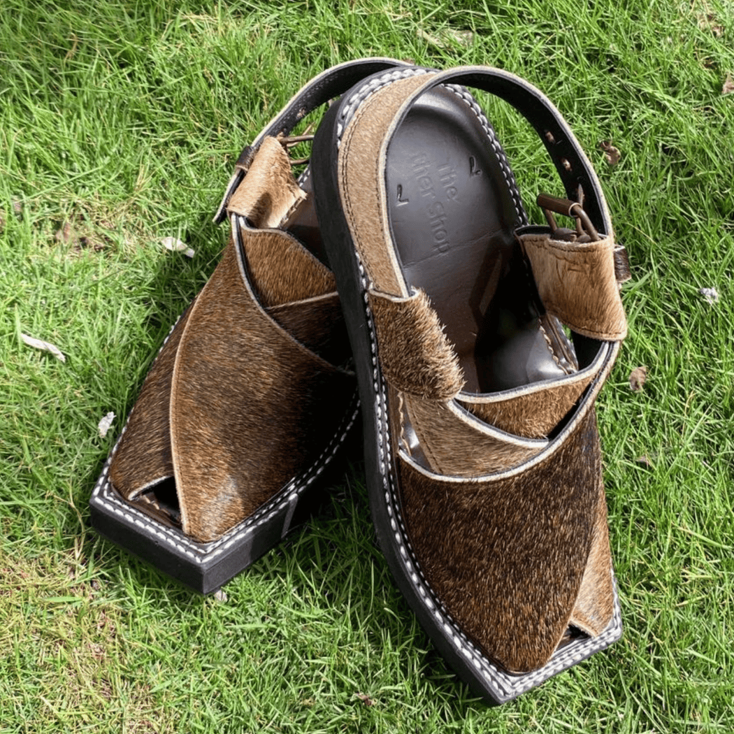 Kaptaan Peshawari Chappal | Uroosa Leather