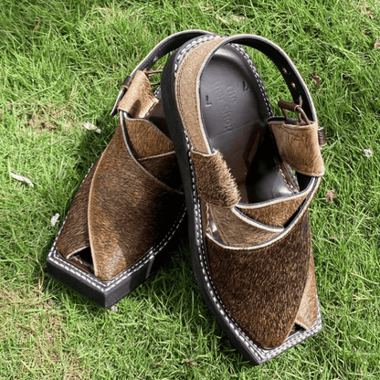 Kaptaan Peshawari Chappal | Uroosa Leather
