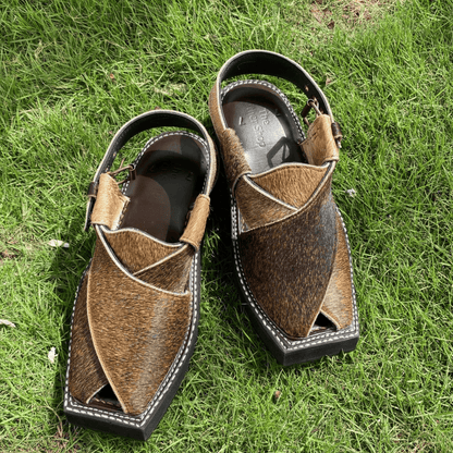 Kaptaan Peshawari Chappal | Uroosa Leather