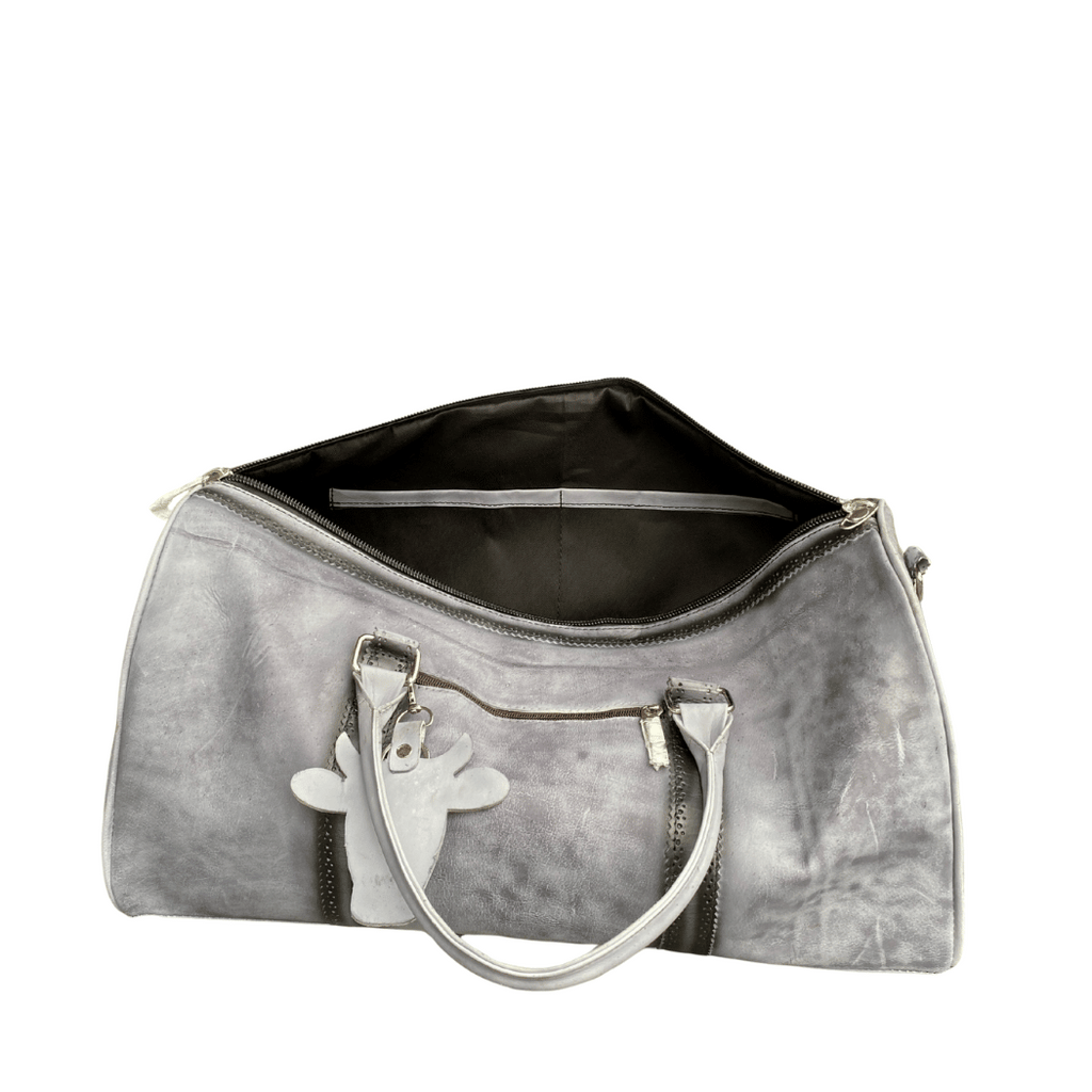 Vintage Cow Leather Duffel Bag – Crust Leather Travel Bag