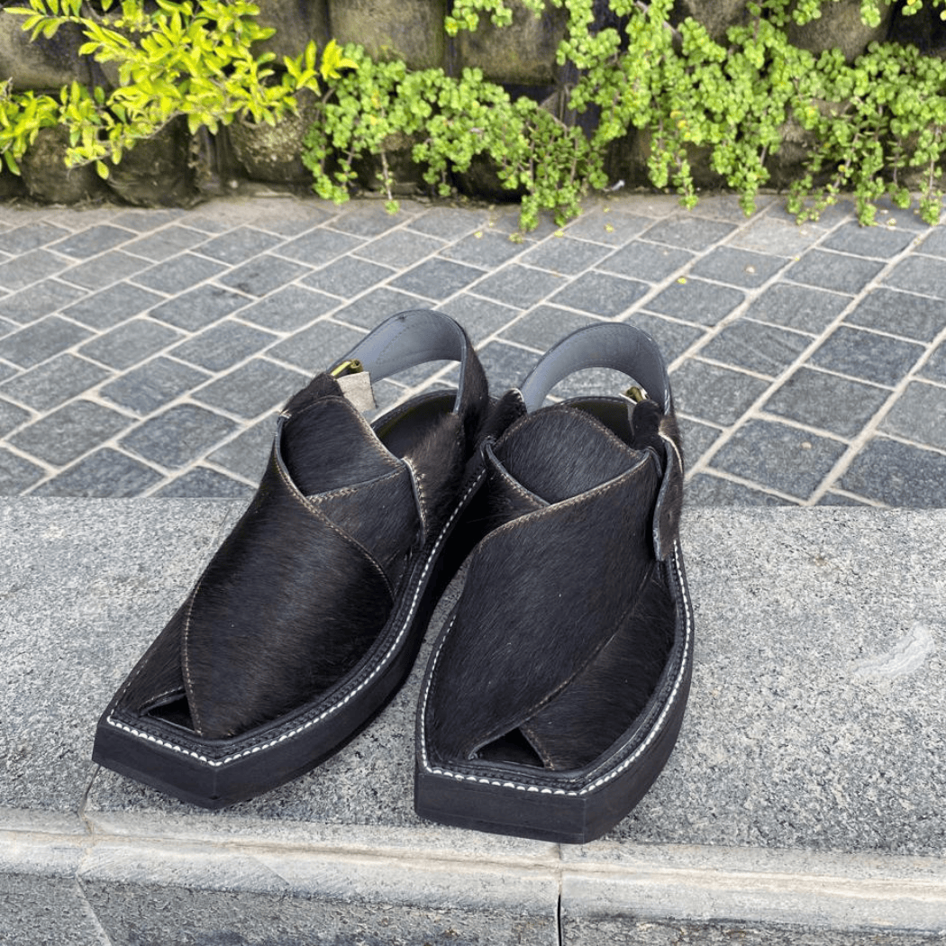 Kaptaan Peshawari Chappal | Handmade Pure Leather Sandals