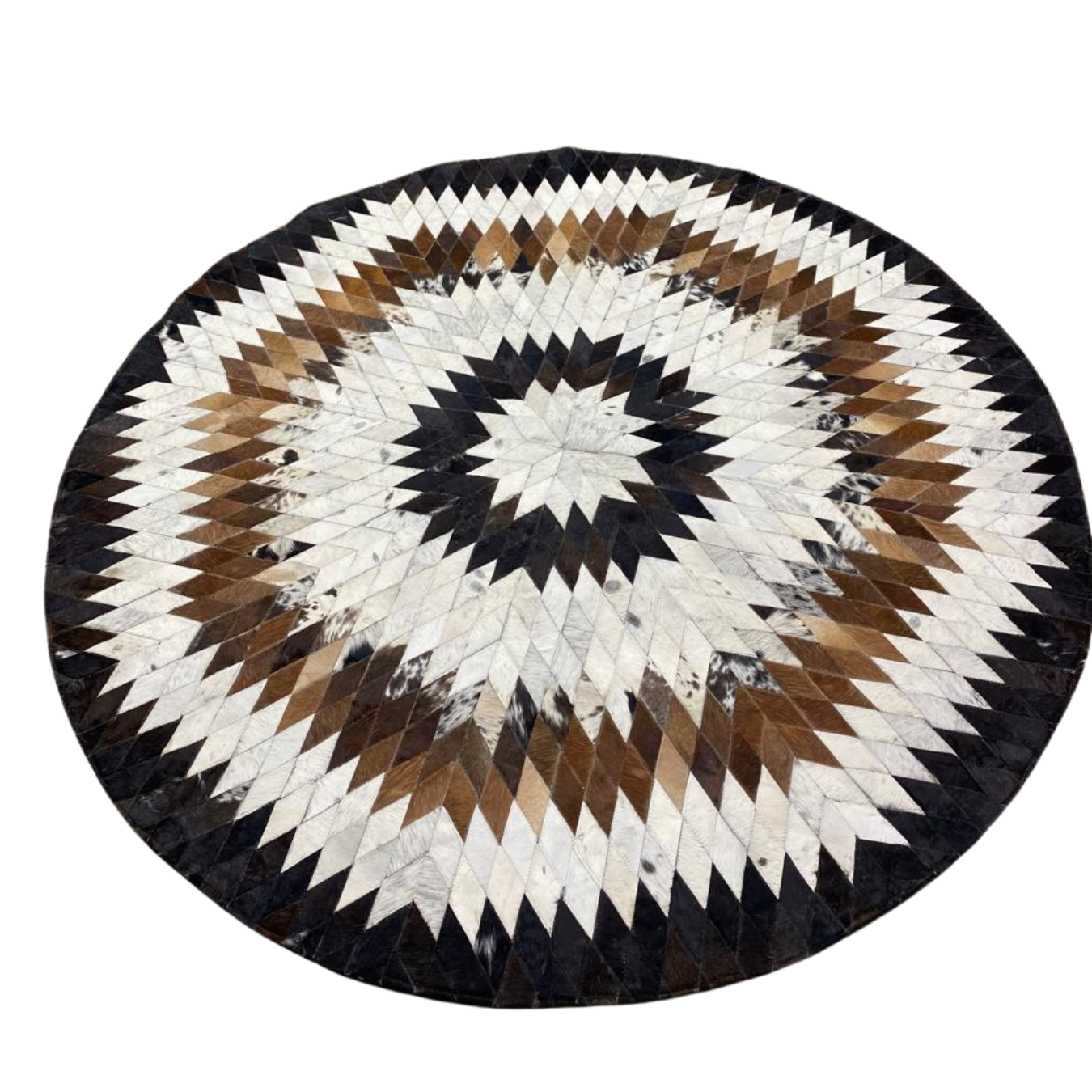 Cow Skin Patch Work Rugs