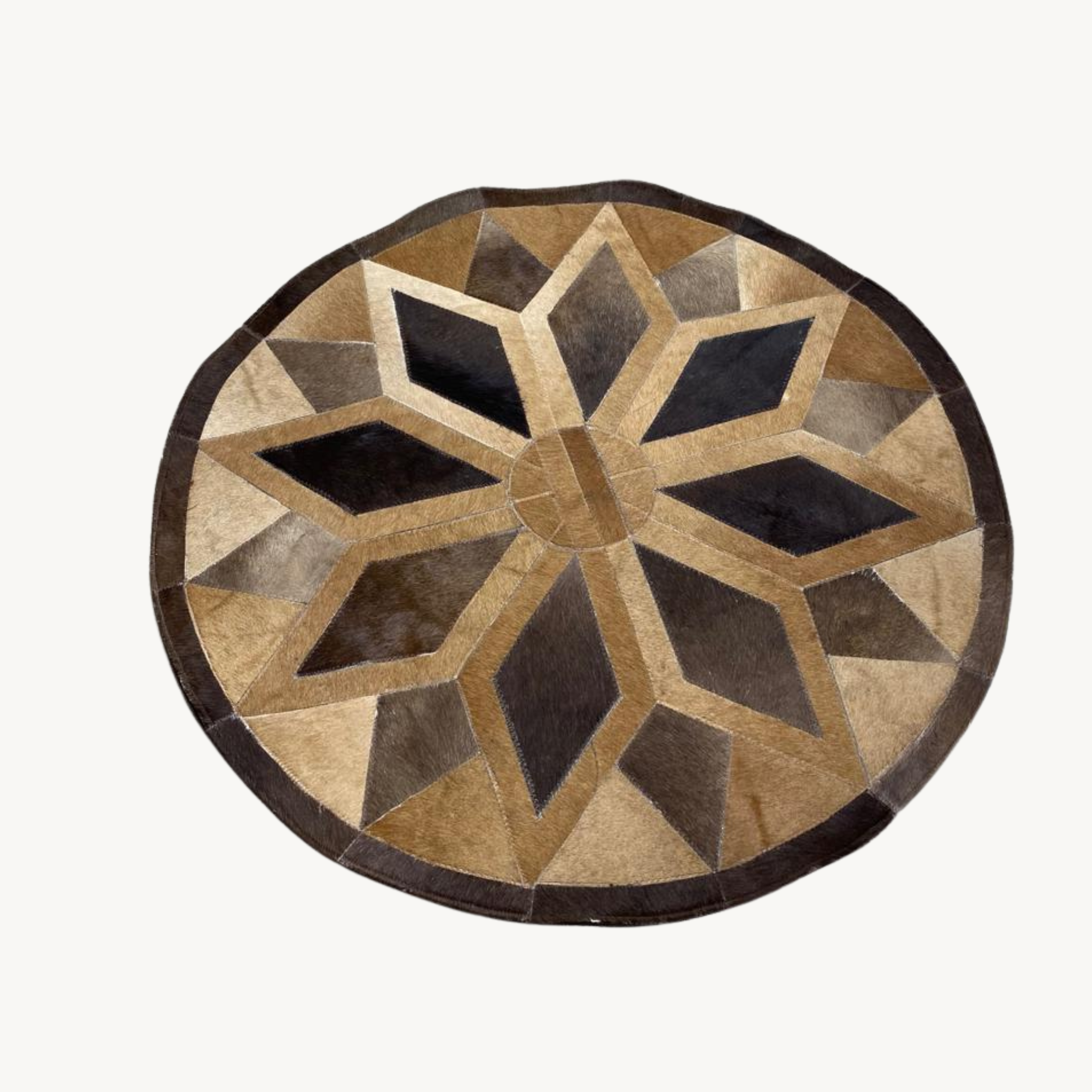 Cow Skin Patch Work Rugs