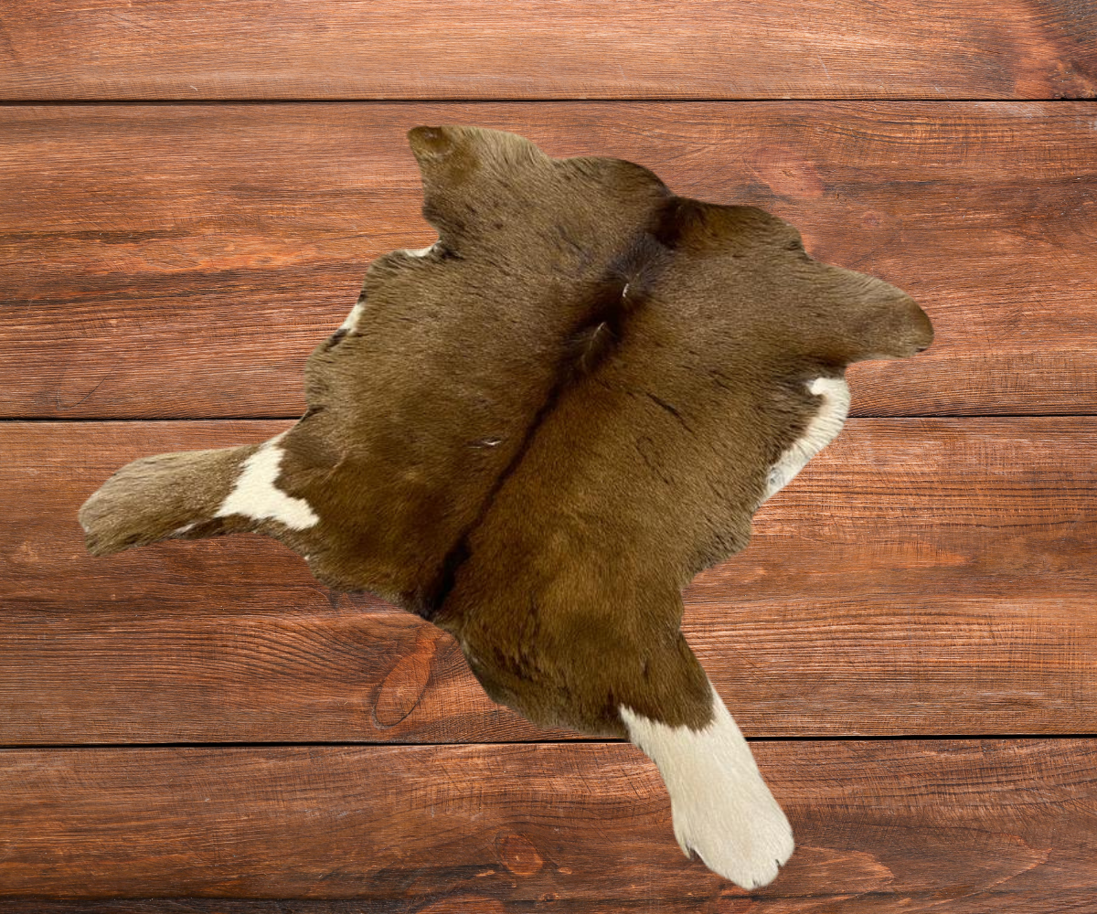 Goato Brown – Natural Brown Goat Skin Hide