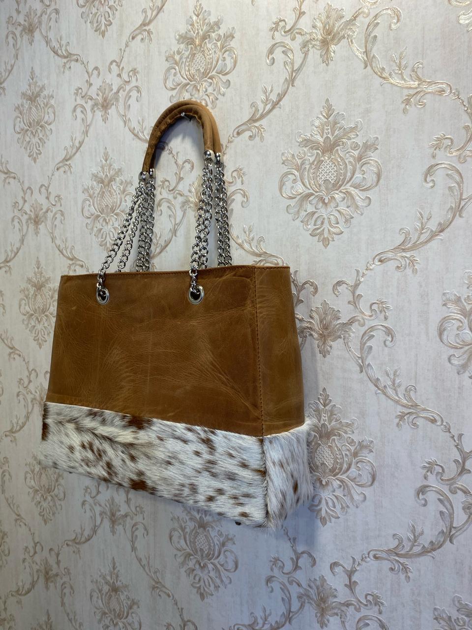 Saphir – Cowhide & Crazy Horse Leather Tote