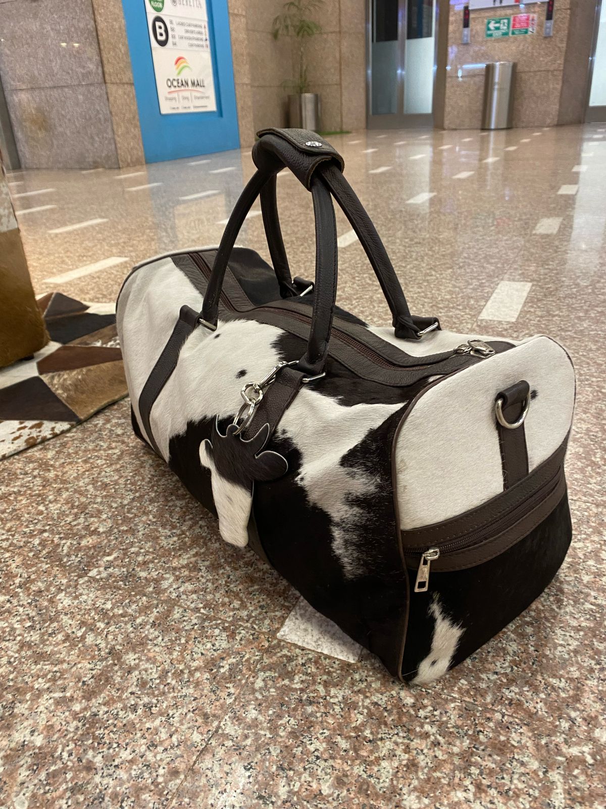 Panda – Cowhide Duffel Bag