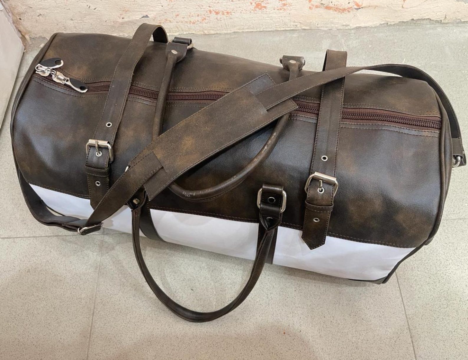 Duffel Bag with Shoe Pocket
