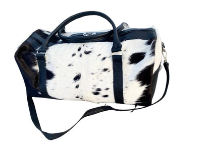 Cowhide Leather Duffel Bag – Pony Hair