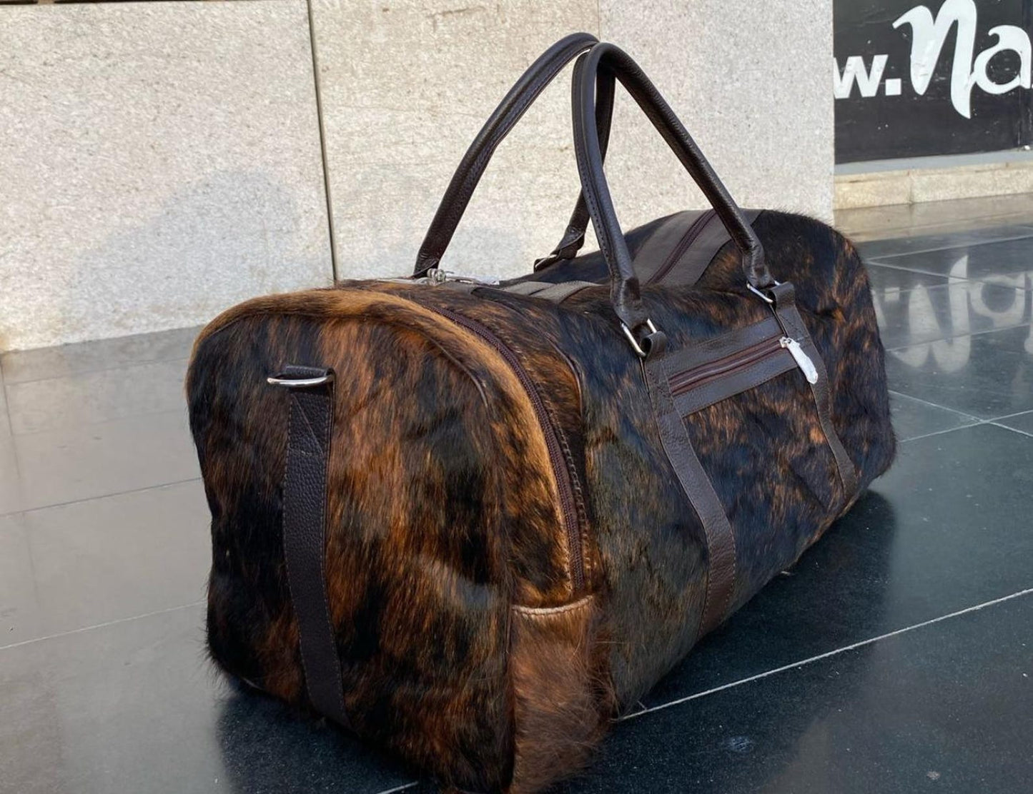 Rustic Holdall Overnight Travel Bag