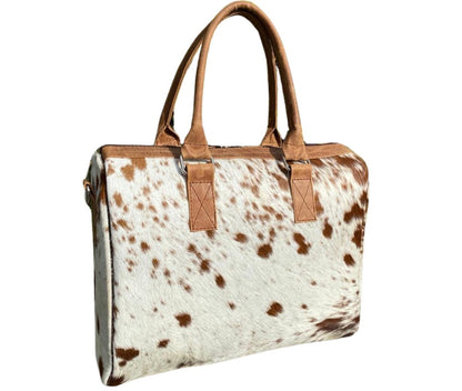 Handmade Cowhide Tote Bag | Hair-On Hide Purse